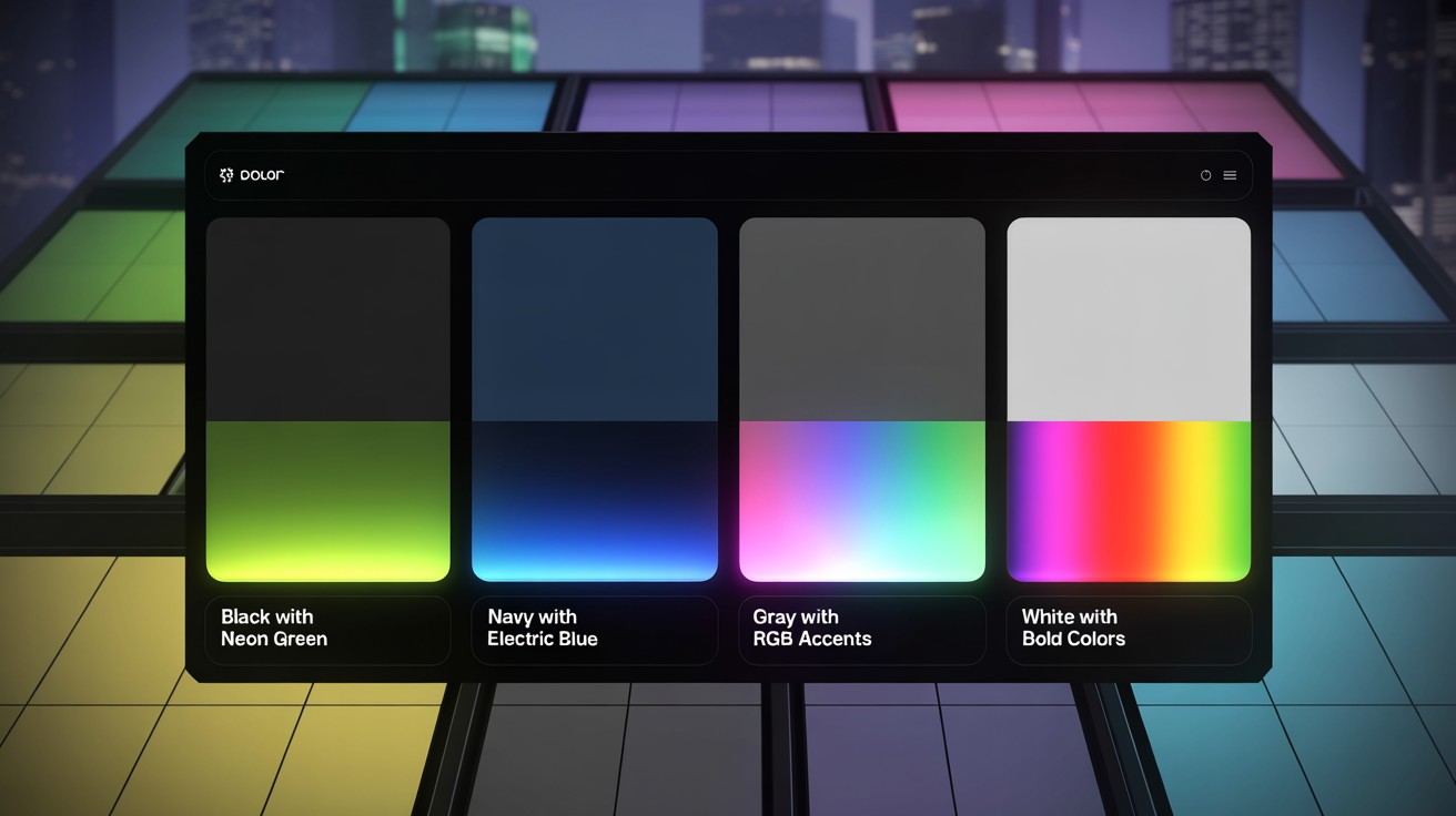 Set the Color Scheme 