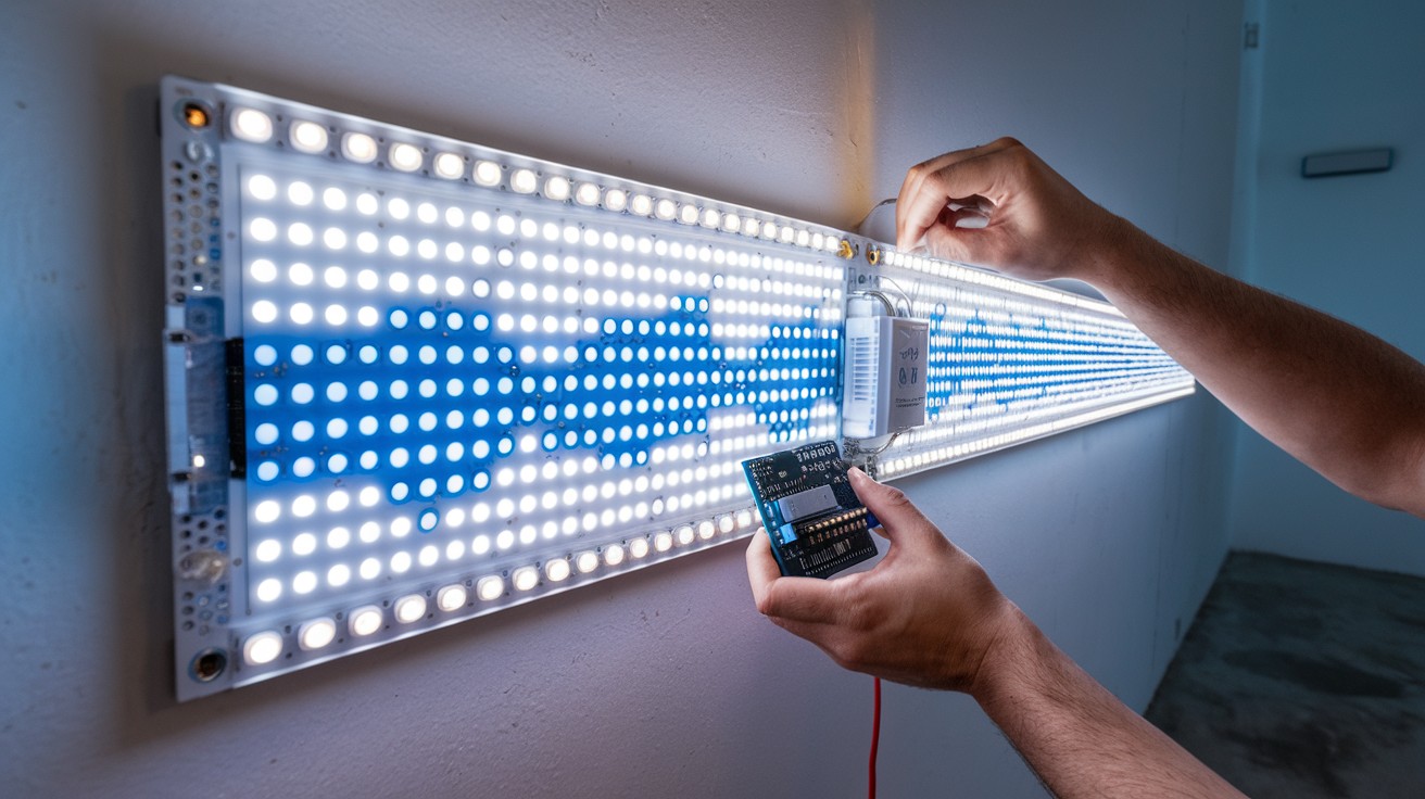 Sound-Reactive Wall Lights