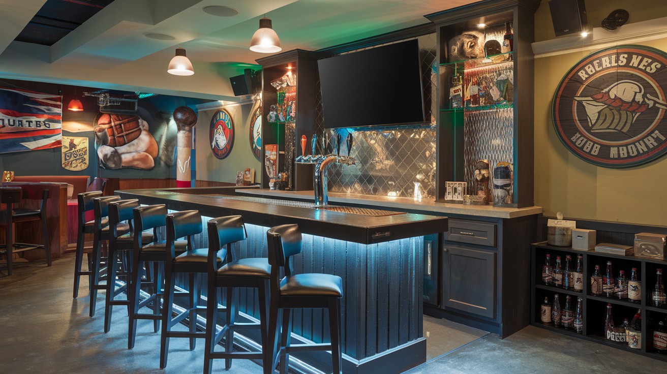 Sports Bar Setup