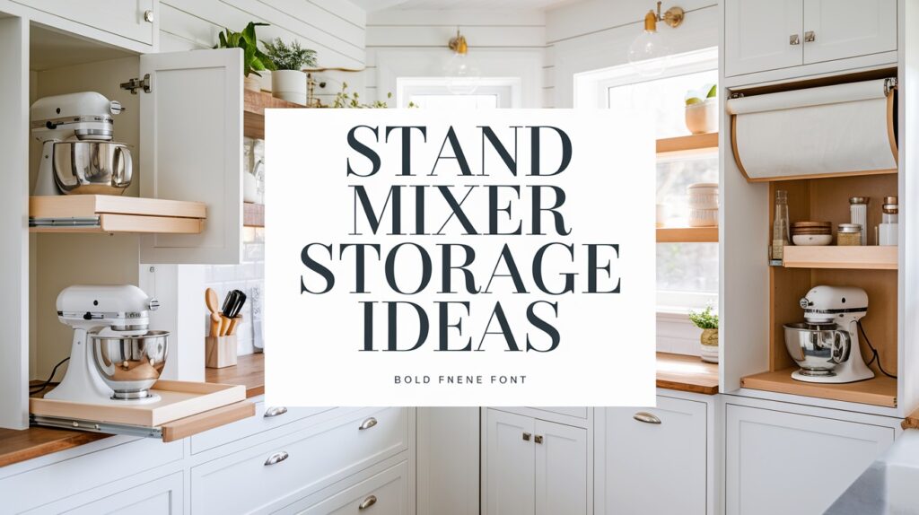 Stand Mixer Storage