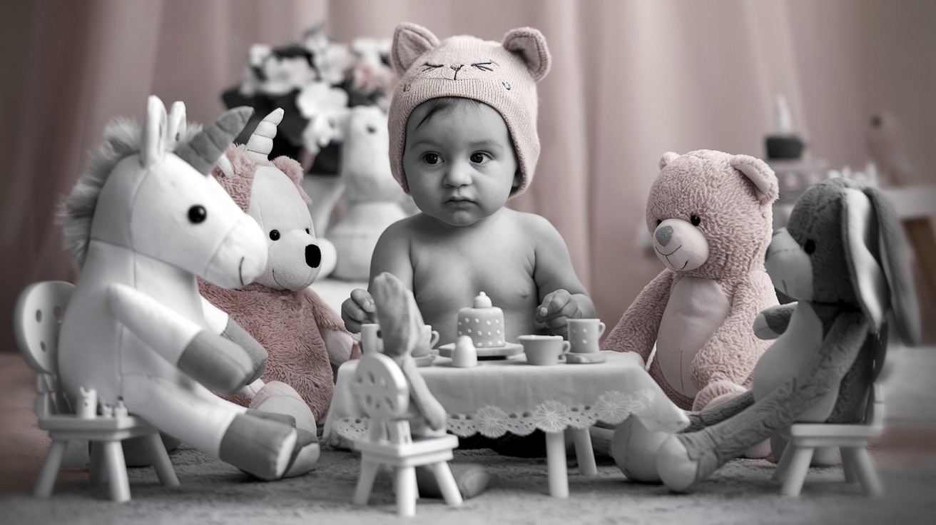 Stuffed Animal Tea Party