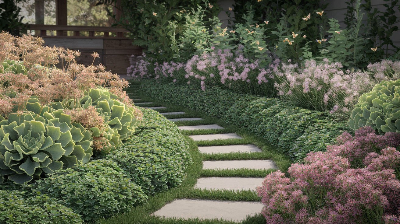 Substitute Lawn Areas with Ground Covers