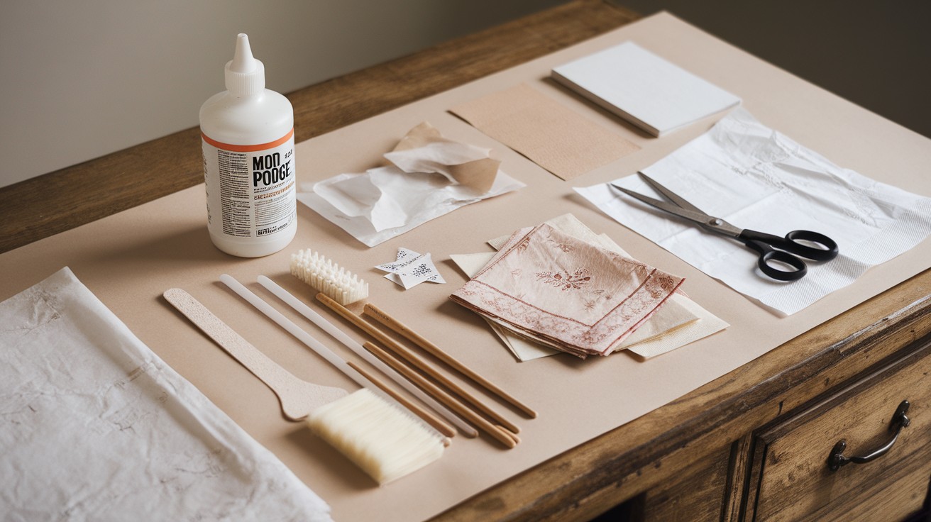 Supplies You'll Need for Decoupaging