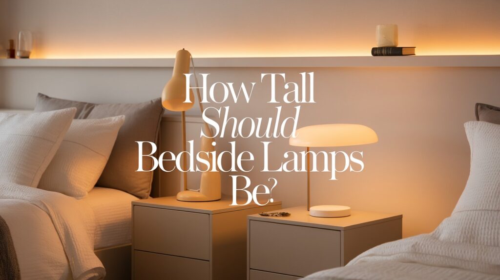 Tall Should Bedside Lamps