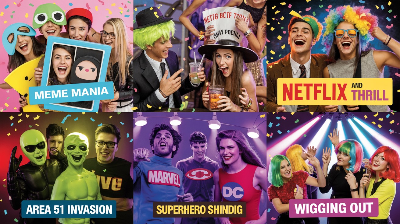 Trendy and Pop Culture-Inspired Themes