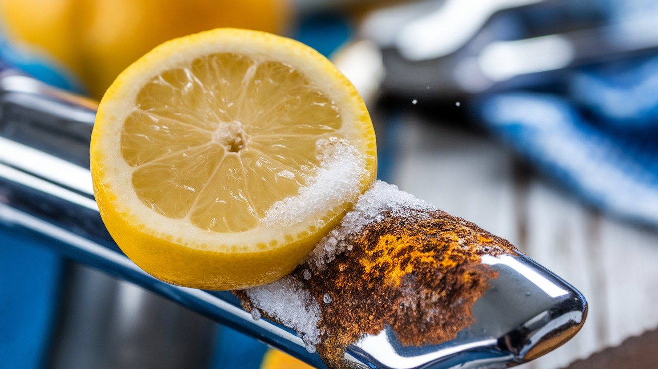 Try Lemon Juice and Salt