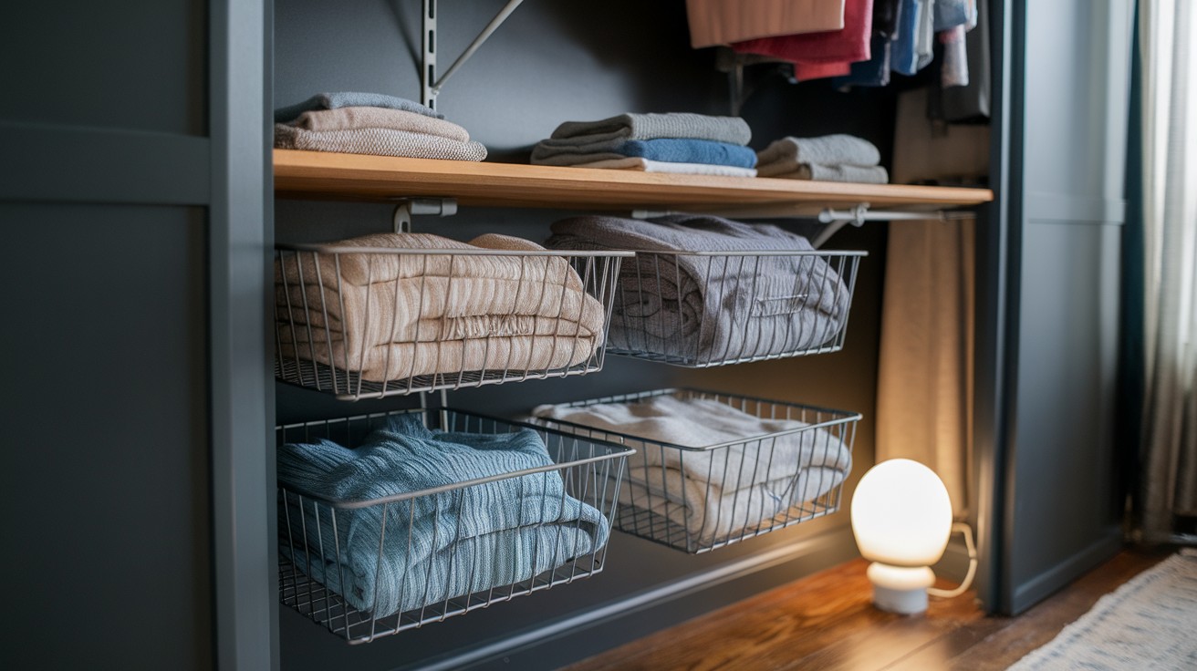 Under-Shelf Baskets Double