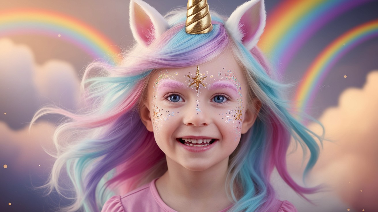 Unicorn Face Paint