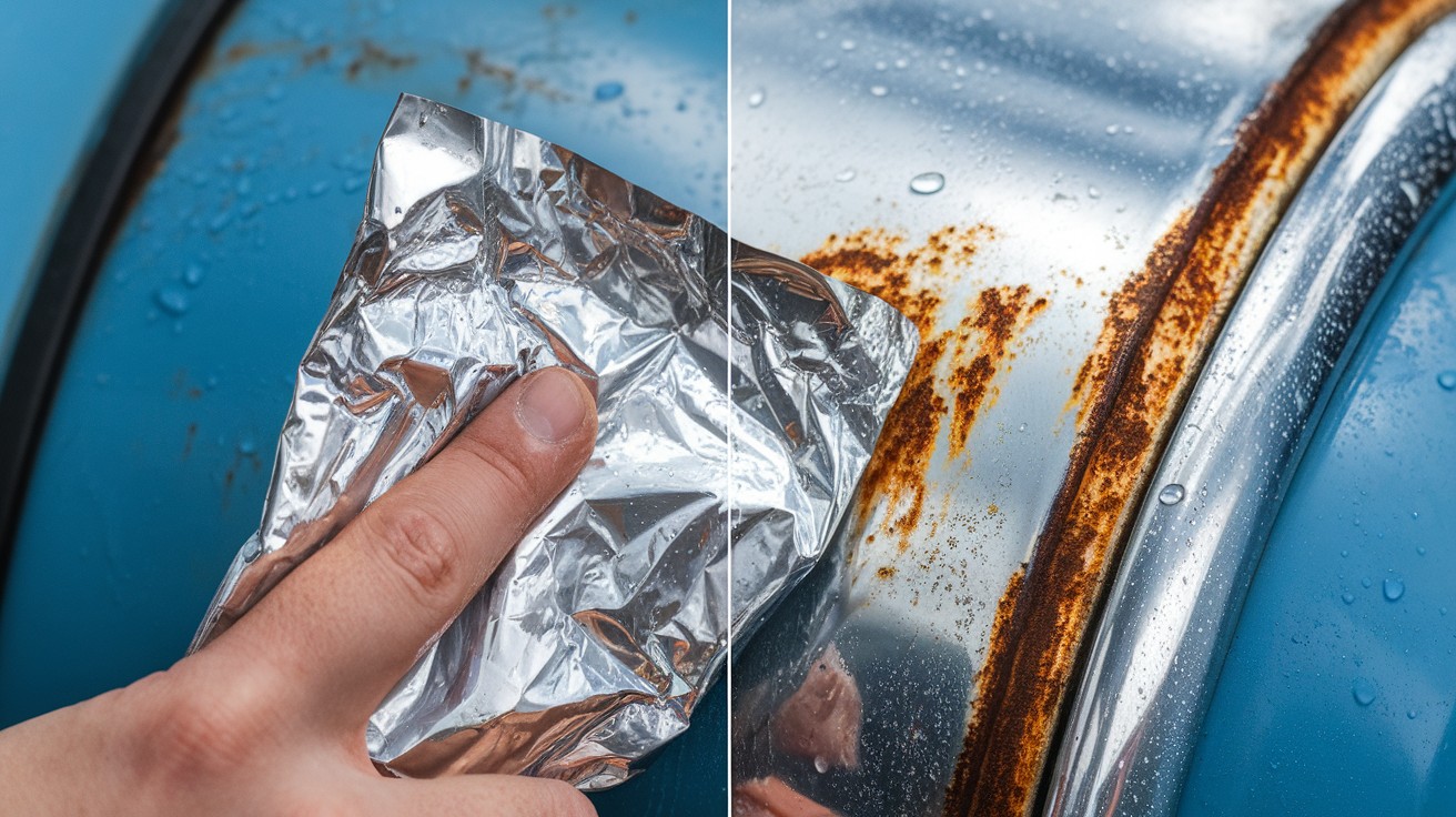 Use Aluminum Foil and Water