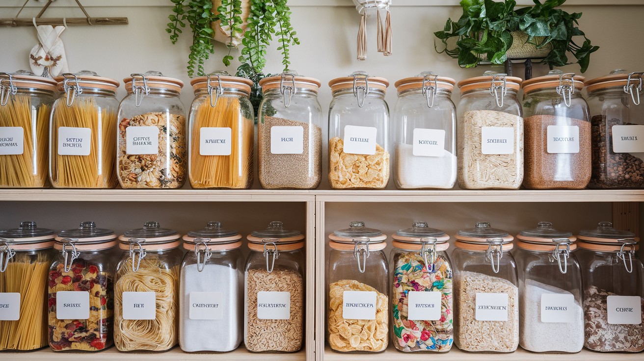 Use Clear Glass Jars