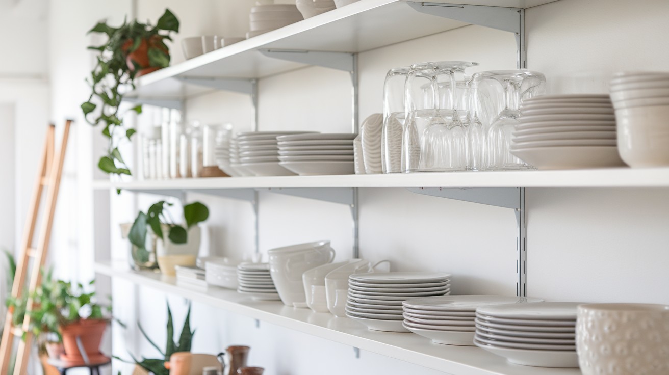Use Open Shelving 