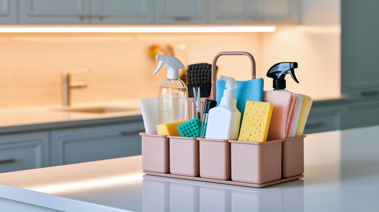 Use a Cleaning Caddy