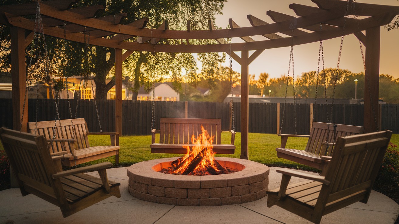 What Is a Swing Fire Pit