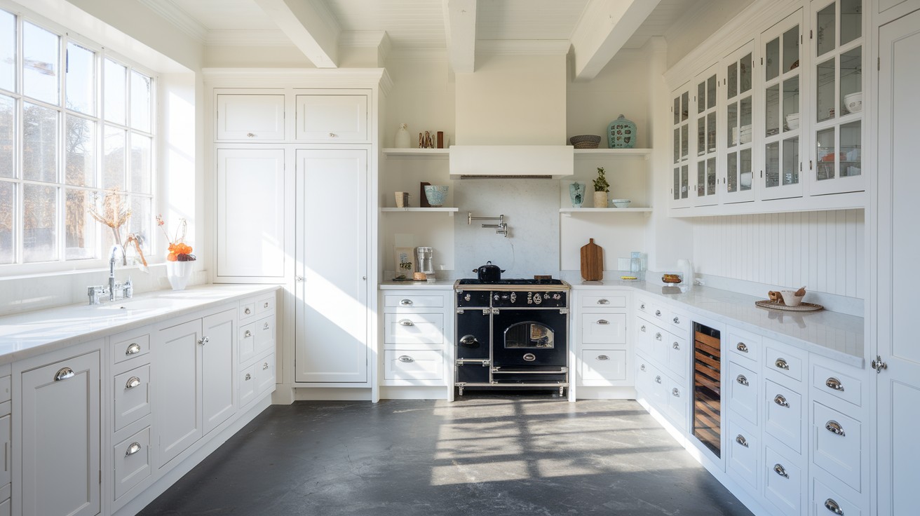 White Cabinets