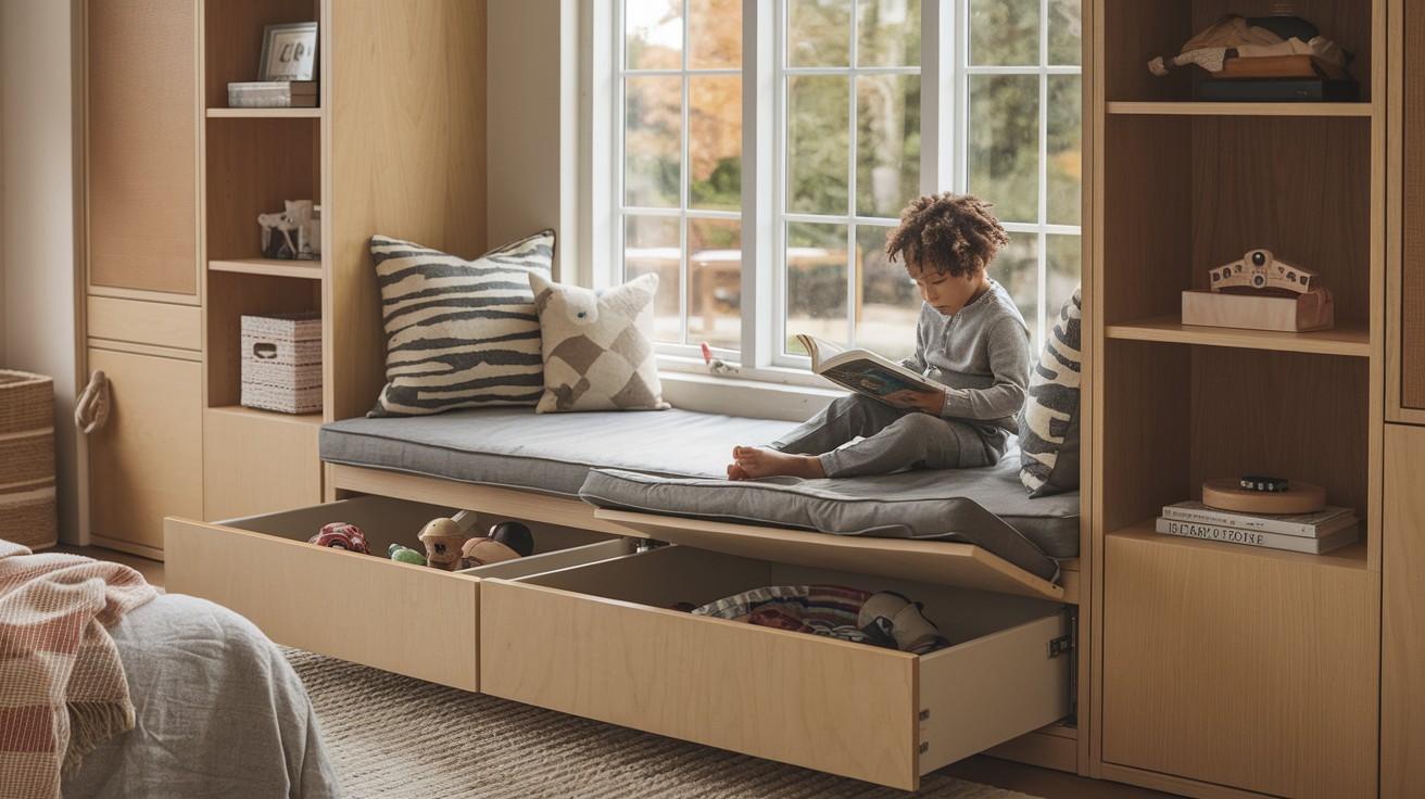 Window Seat Toy Trunk