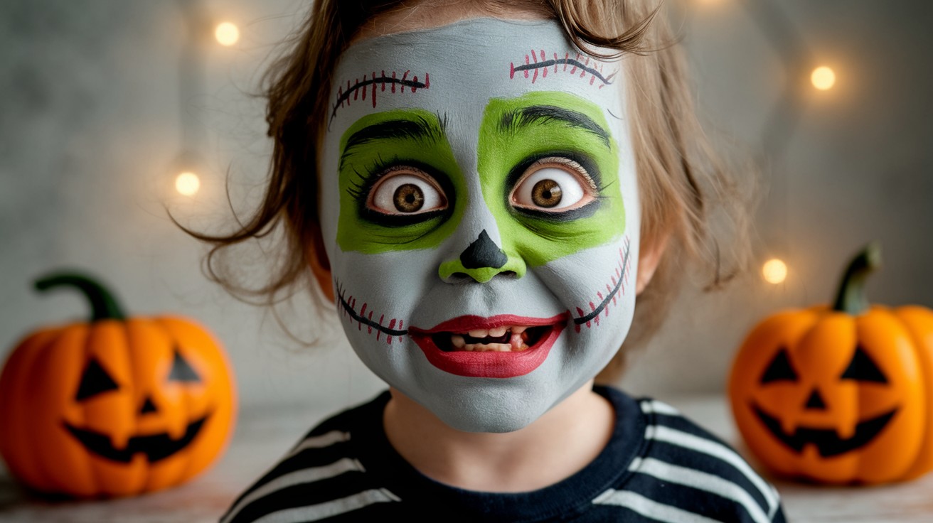 Zombie Face Paint