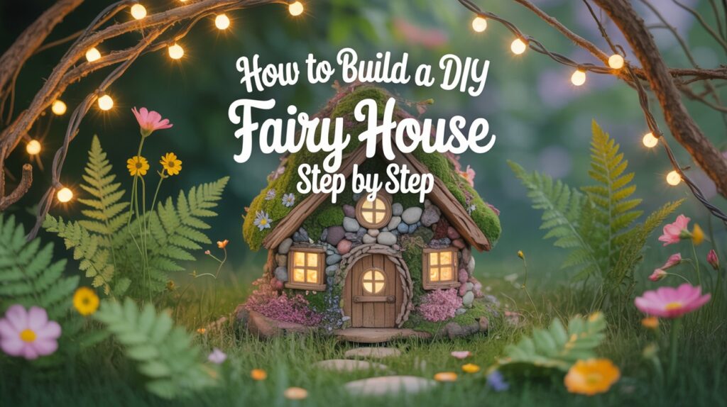 diy fairy house