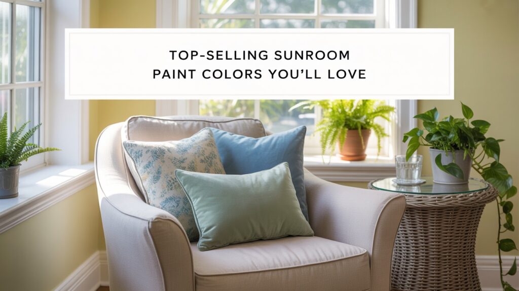 11 Top-Selling Sunroom Paint Colors You’ll Love