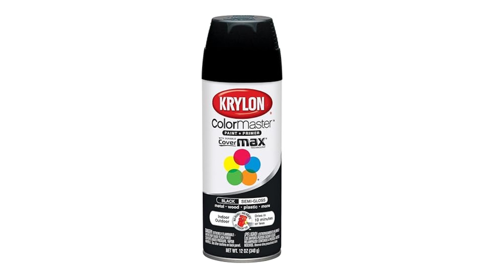 2. Krylon Colormaster Paint + Primer – Best for Quick Projects