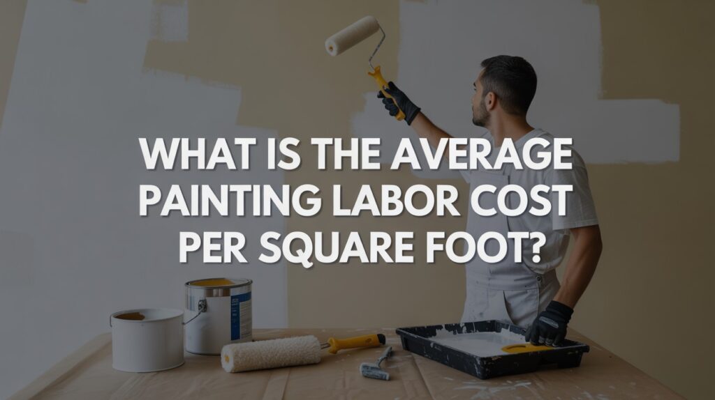 Average Painting Labor Cost