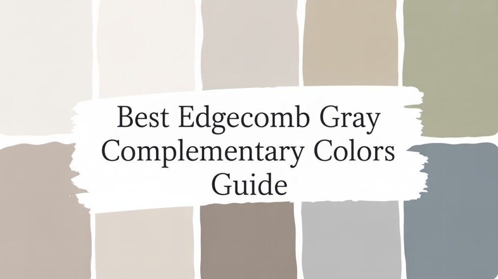 Best Edgecomb Gray Complementary