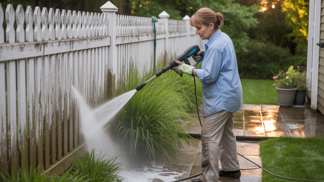 Clean the Fence Thoroughly