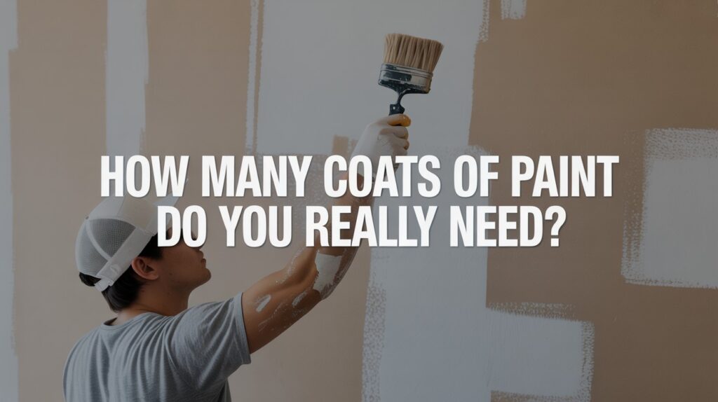 Coats of Paint Do You Really need