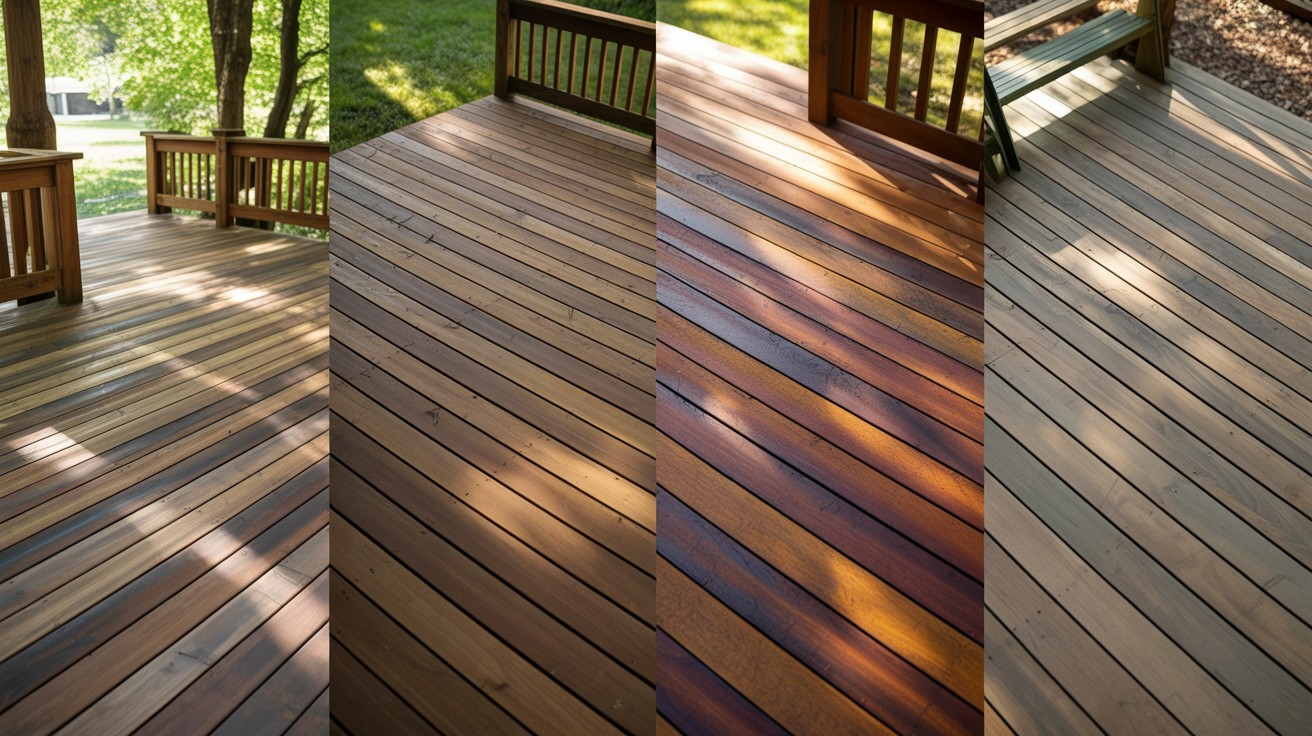 Deck Stain Lifespan by Stain Type