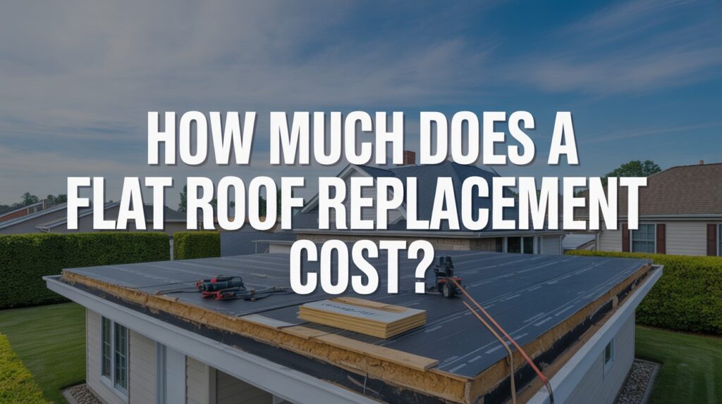 How Much Does a Flat Roof Replacement Cost