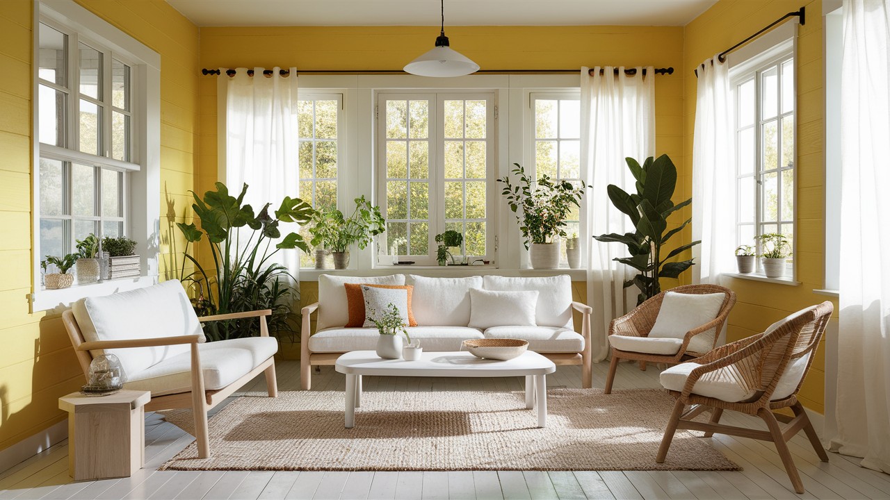 Lemon Yellow – Bright and Uplifting
