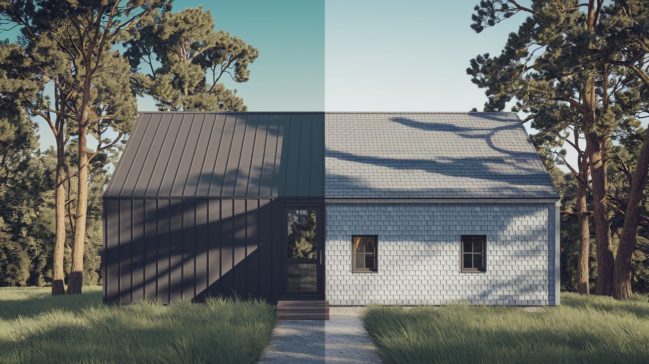 Metal Roof vs. Asphalt Shingles