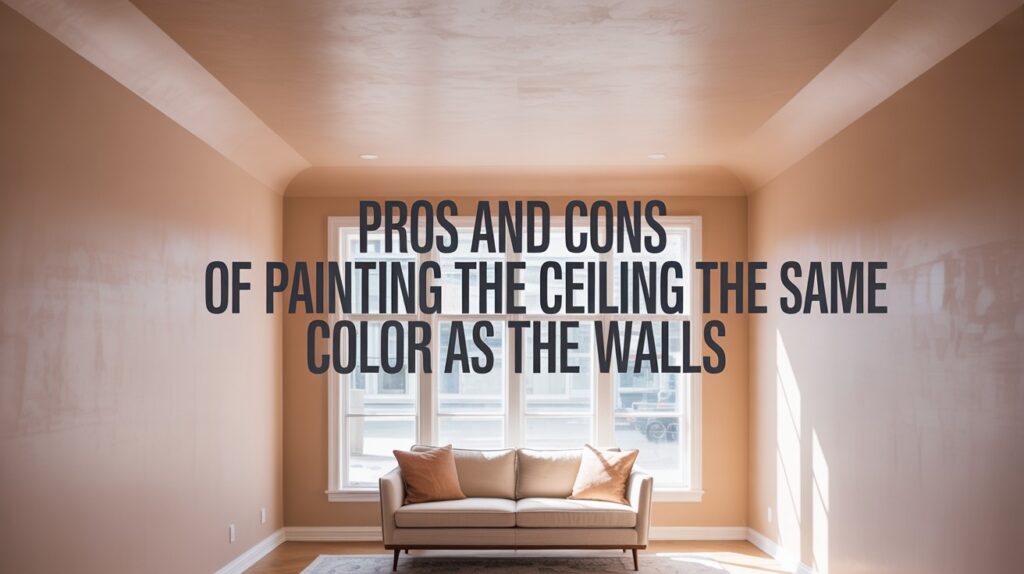 Painting the Ceiling the Same Color