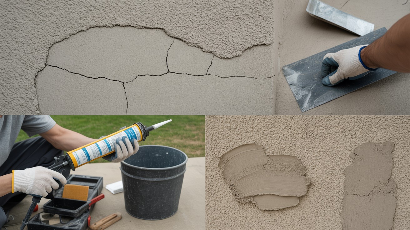 Repair Cracks and Damaged Areas