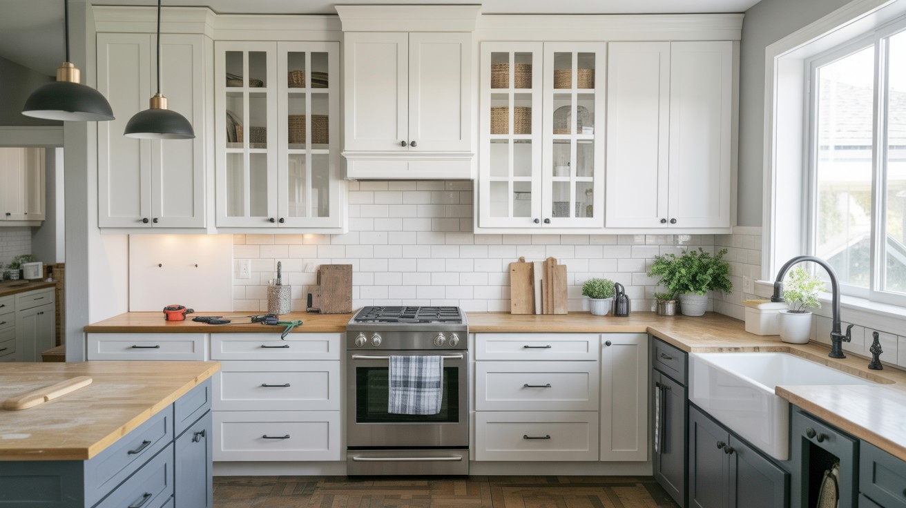 Upgrade Cabinet Doors and Hardware