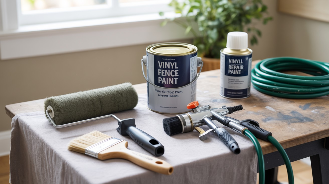 What You'll Need to Paint a Vinyl Fence