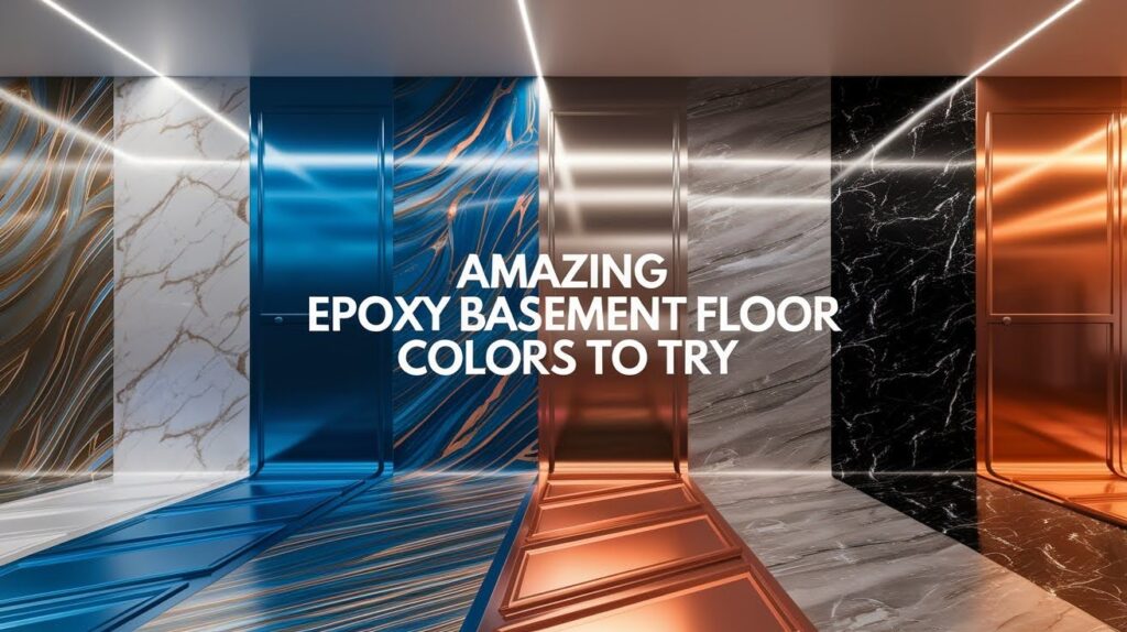 11 Amazing Epoxy Basement Floor Colors to Try