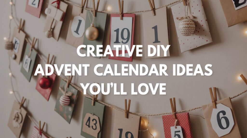 11 Creative DIY Advent Calendar Ideas You’ll Love