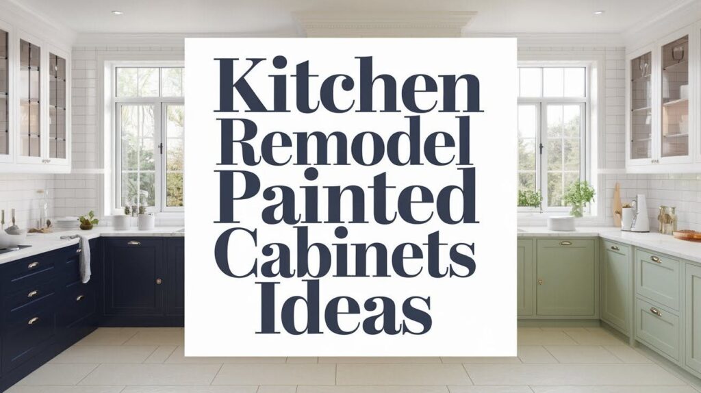 11 Kitchen Remodel Painted Cabinets Ideas & Tips