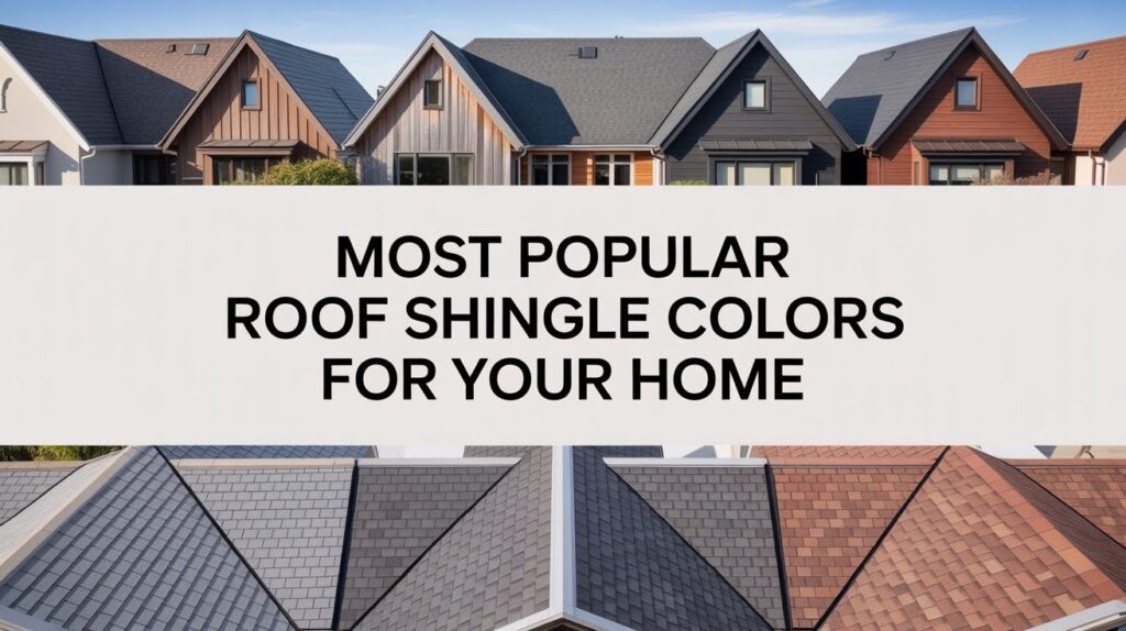 11 Most Popular Roof Shingle Colors for Your Home