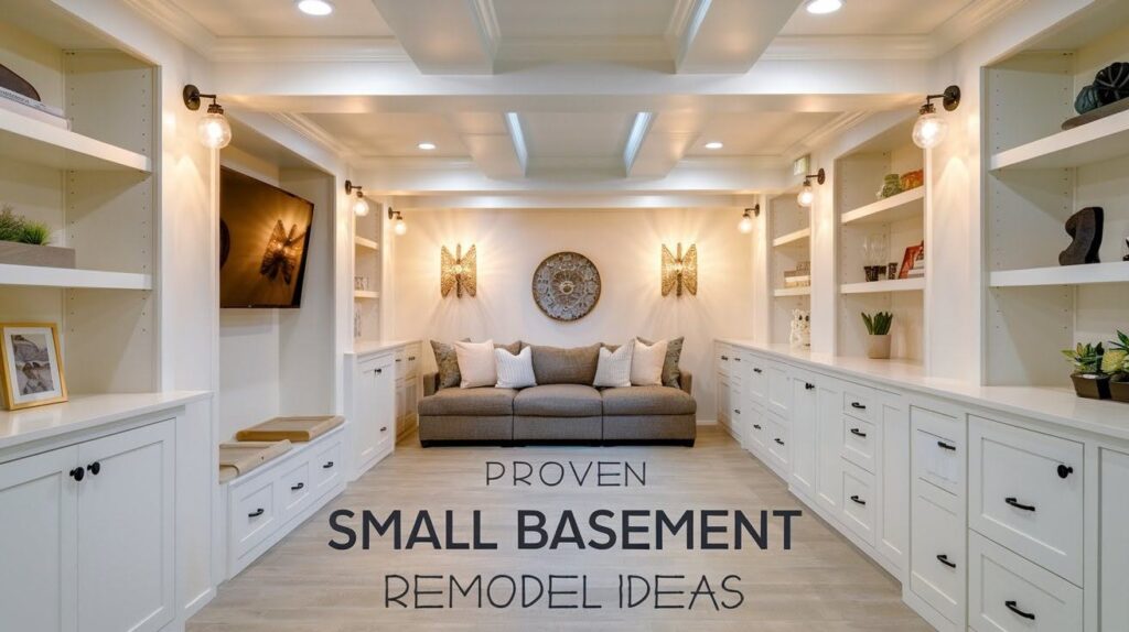 25 Proven Small Basement Remodel Ideas & Tips