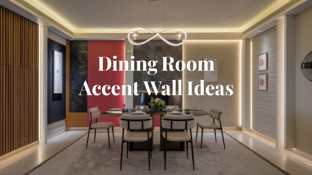 33 Dining Room Accent Wall Ideas + Tips