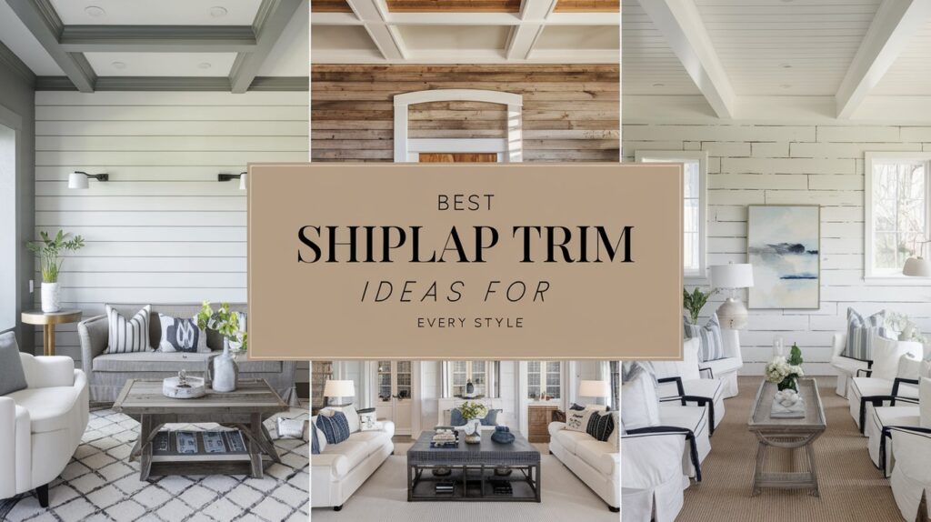 37 Best Shiplap Trim Ideas for Every Style & Budget