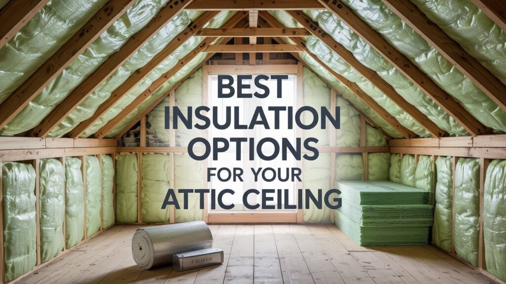 7 Best Insulation Options for Your Attic Ceiling