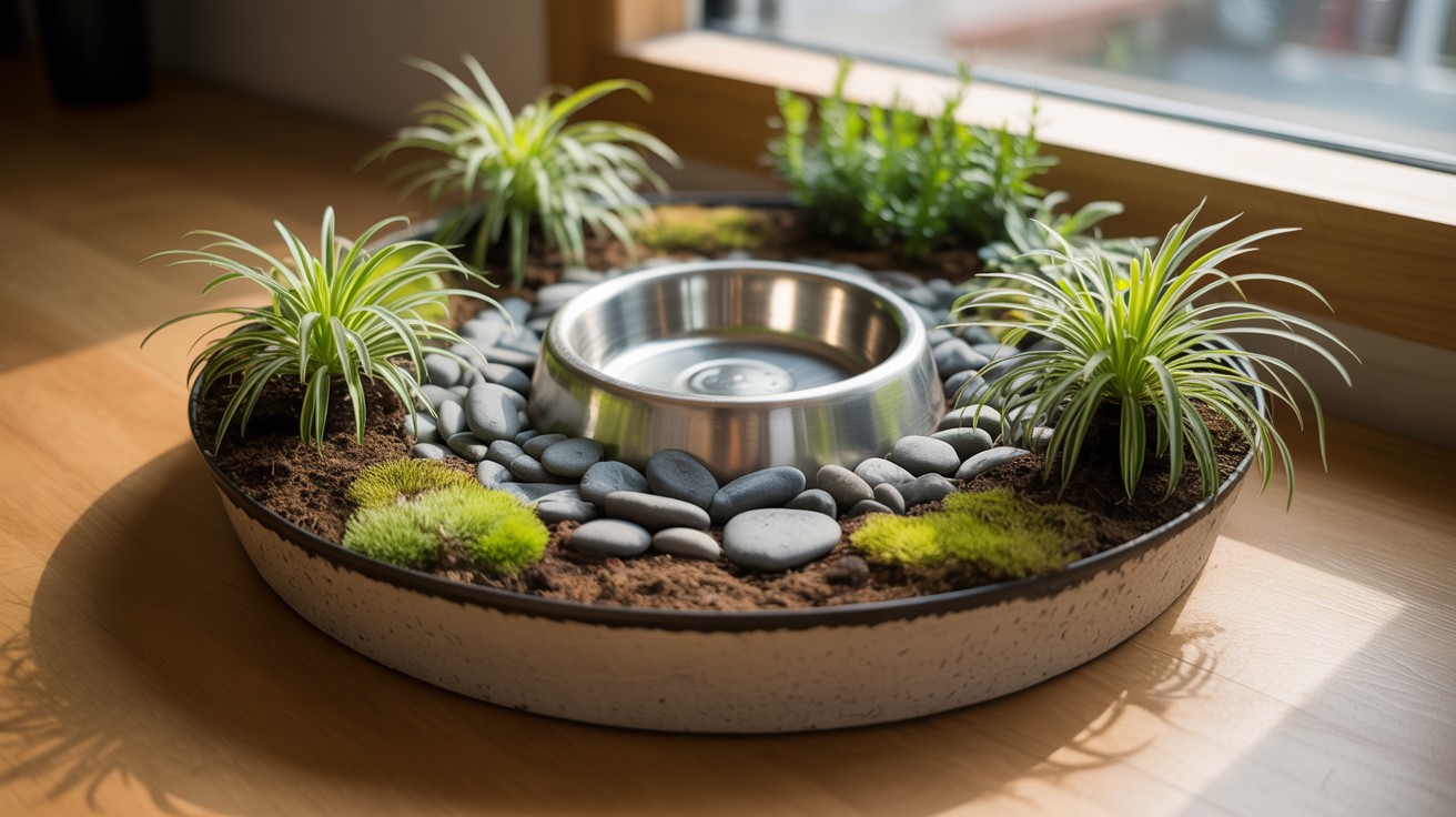Add Decorative Pebbles
