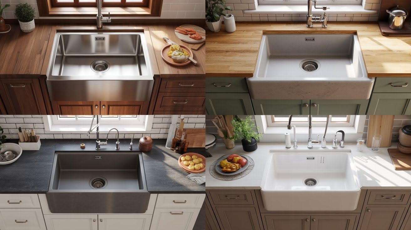 Best Sink Materials for a 36-Inch Cabinet