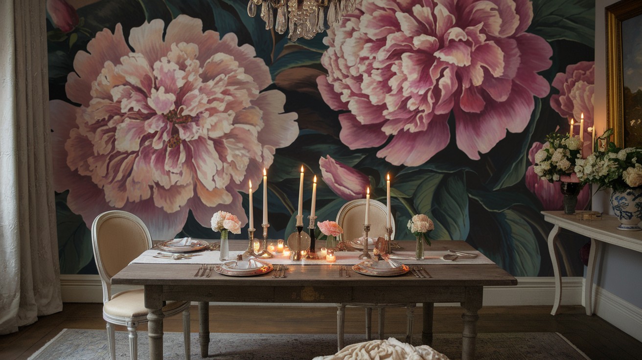  Botanical or Floral Wallpaper for a Romantic Touch