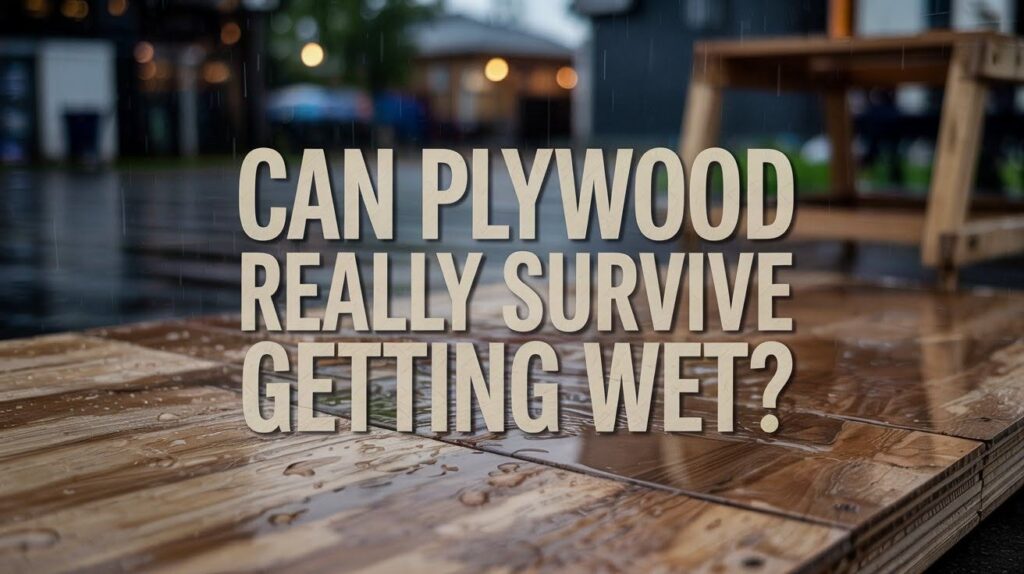 Can Plywood Really Survive Getting Wet