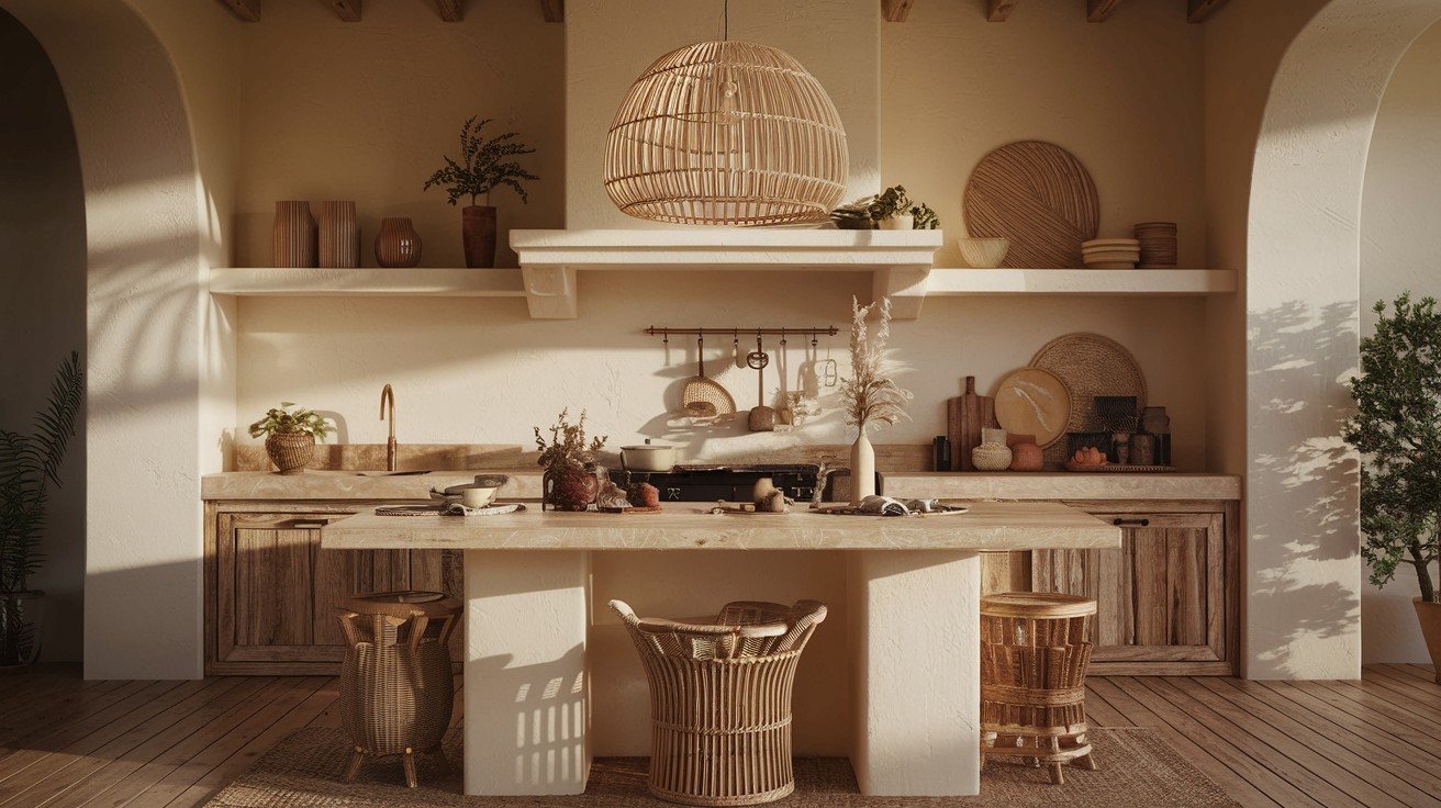  Choose bamboo or jute pendant lights