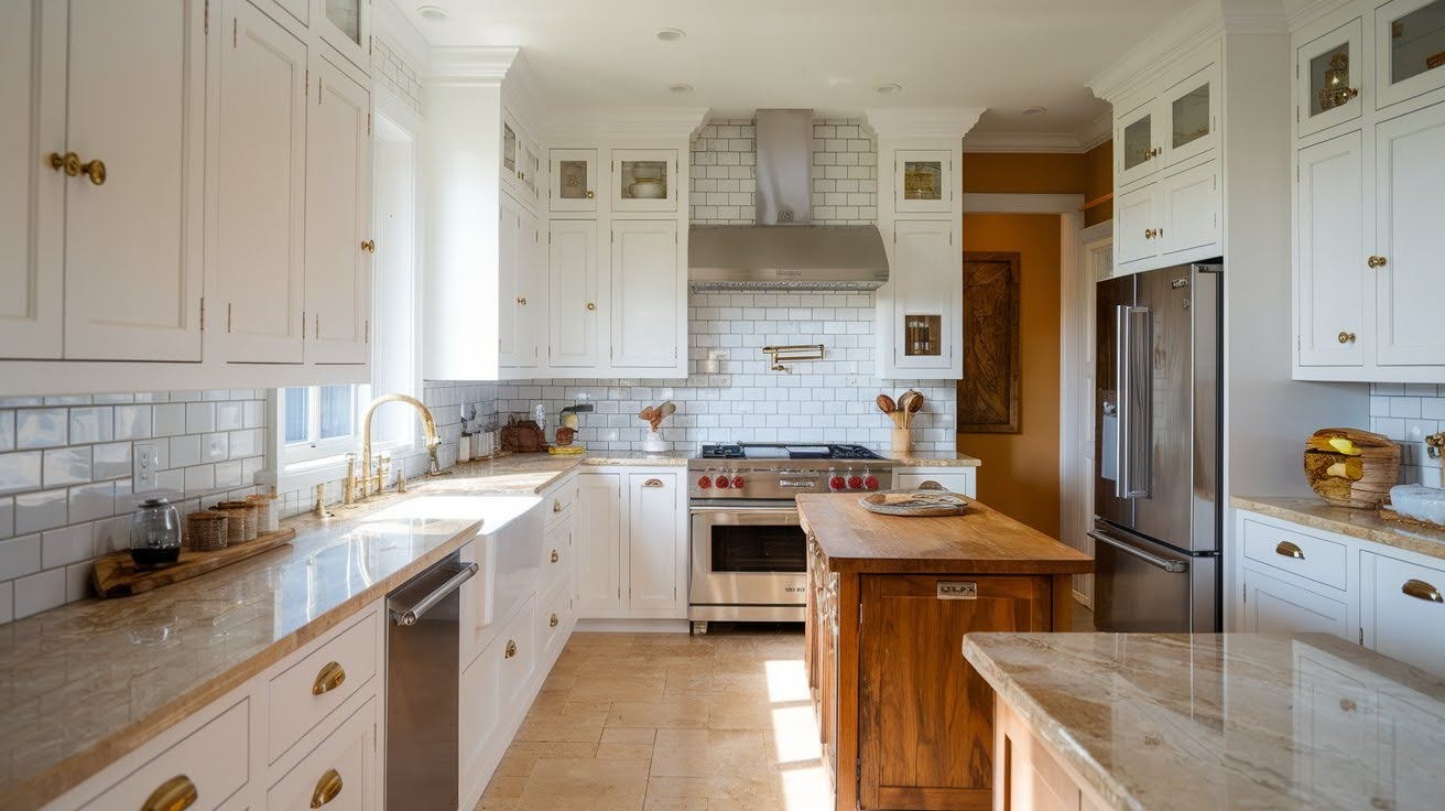Classic White Shaker Cabinets