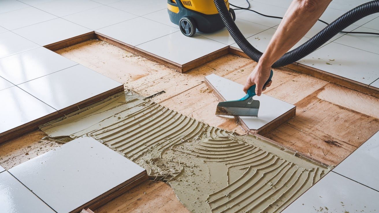 Clean the Area & Prepare the Surface